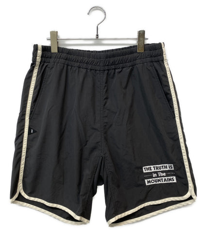 DENHAM × MOUNTAN RESEARCH マウンテンリサーチ ショートパンツ 29211-3-12001 グレー ナイロン メンズ SIZE L デンハム