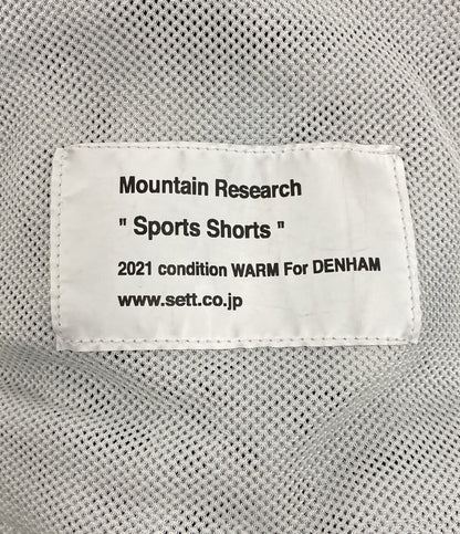 DENHAM × MOUNTAN RESEARCH マウンテンリサーチ ショートパンツ 29211-3-12001 グレー ナイロン メンズ SIZE L デンハム