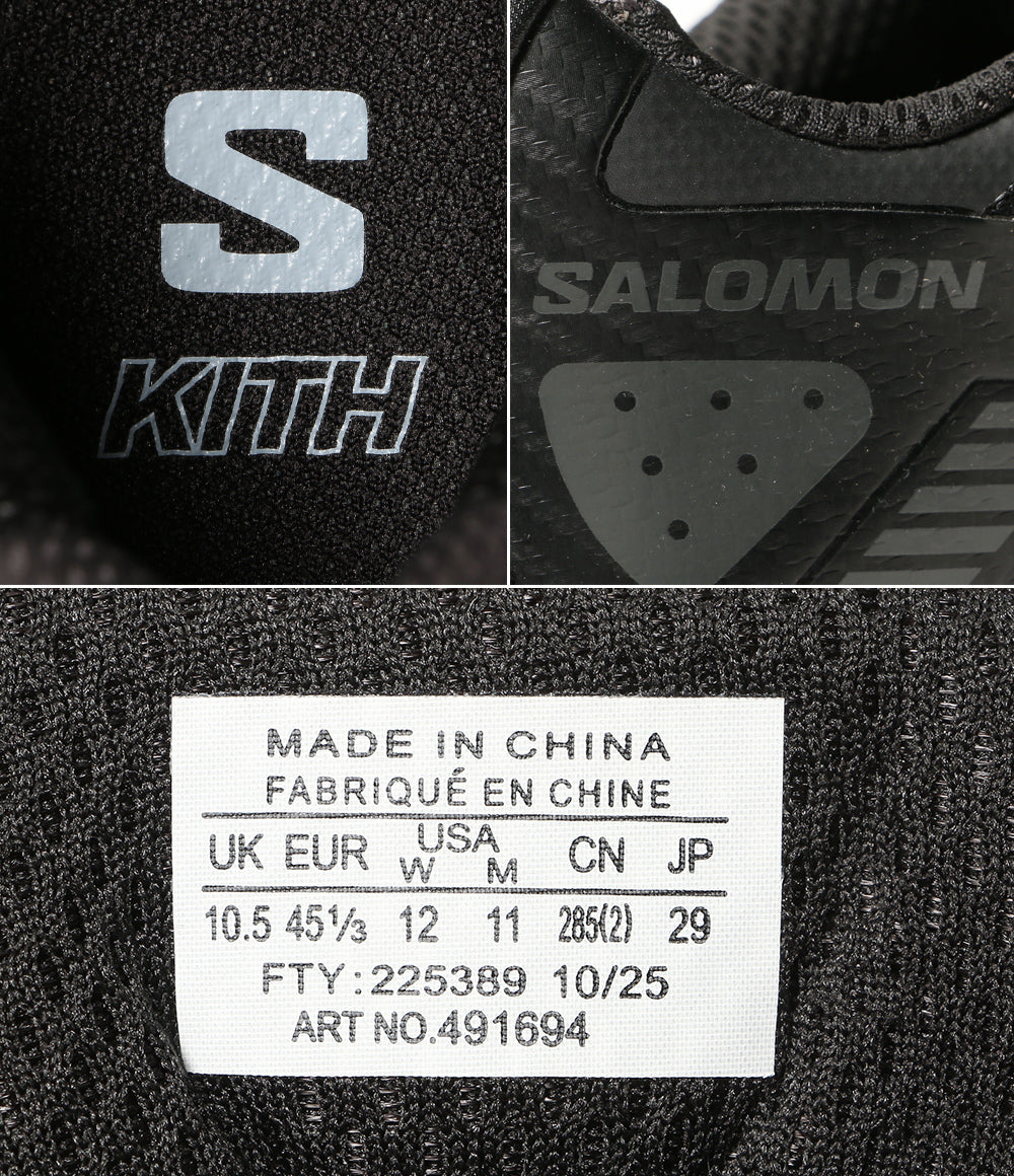 salomon スニーカー ブラック 491694 メンズ SIZE 29cm サロモン