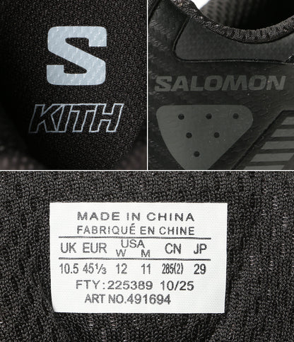 salomon スニーカー ブラック 491694 メンズ SIZE 29cm サロモン