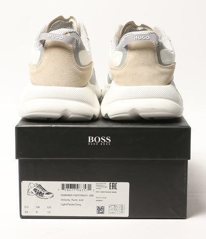 HUGO BOSS スニーカー ホワイト ベージュ メンズ SIZE 43 ヒューゴボス