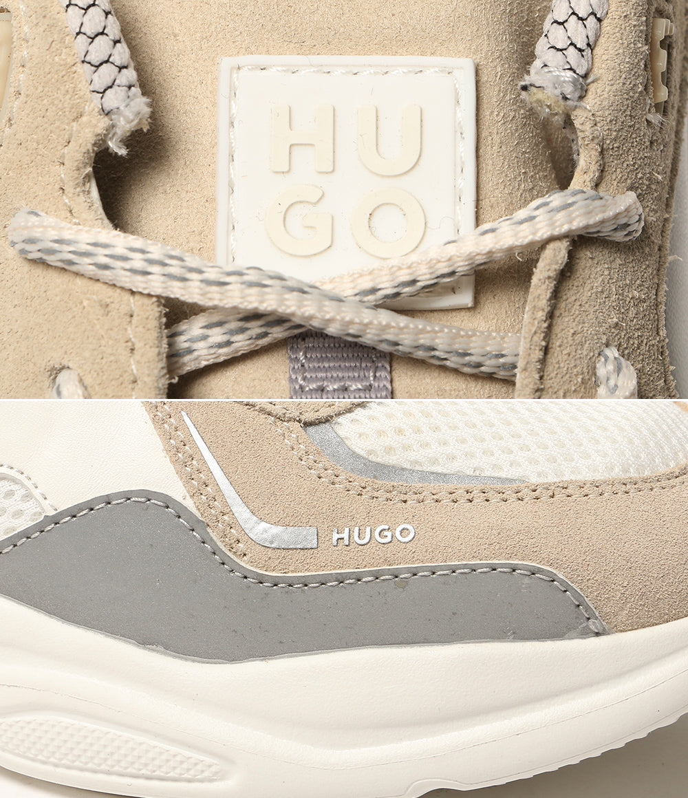 HUGO BOSS スニーカー ホワイト ベージュ メンズ SIZE 43 ヒューゴボス