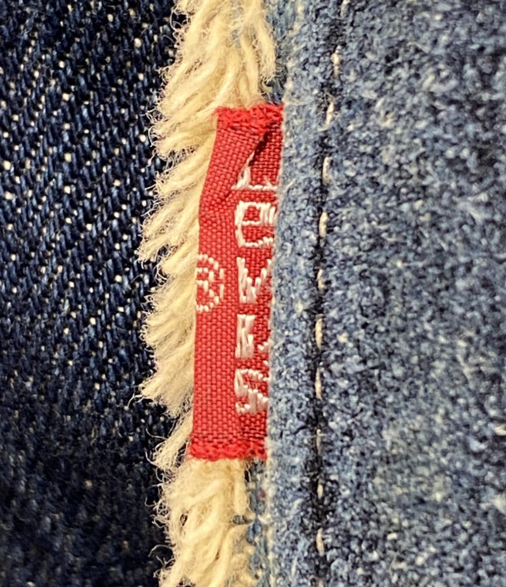 LEVI'S デニムジャケット パッチワーク レディース SIZE M リーバイス