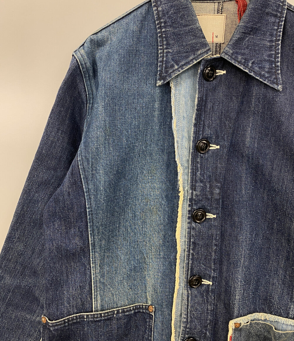 LEVI'S デニムジャケット パッチワーク レディース SIZE M リーバイス