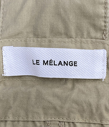 Le Melange オーバーオール サロペット オリーブ 8423506 レディース SIZE - ルメランジュ