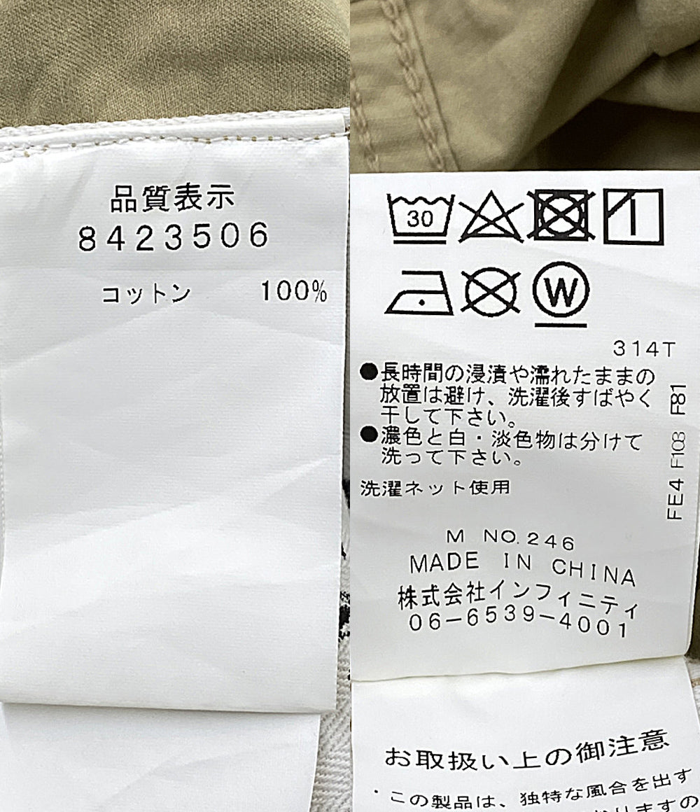 Le Melange オーバーオール サロペット オリーブ 8423506 レディース SIZE - ルメランジュ