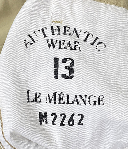 Le Melange オーバーオール サロペット オリーブ 8423506 レディース SIZE - ルメランジュ