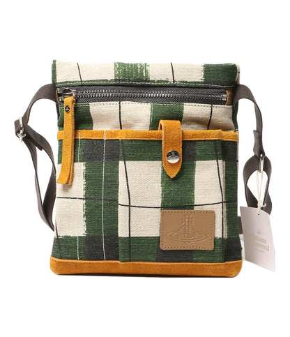 VIVIENNE WESTWOOD ショルダーバッグ MESSY TARTAN サコッシュ レディース ヴィヴィアンウエストウッド
