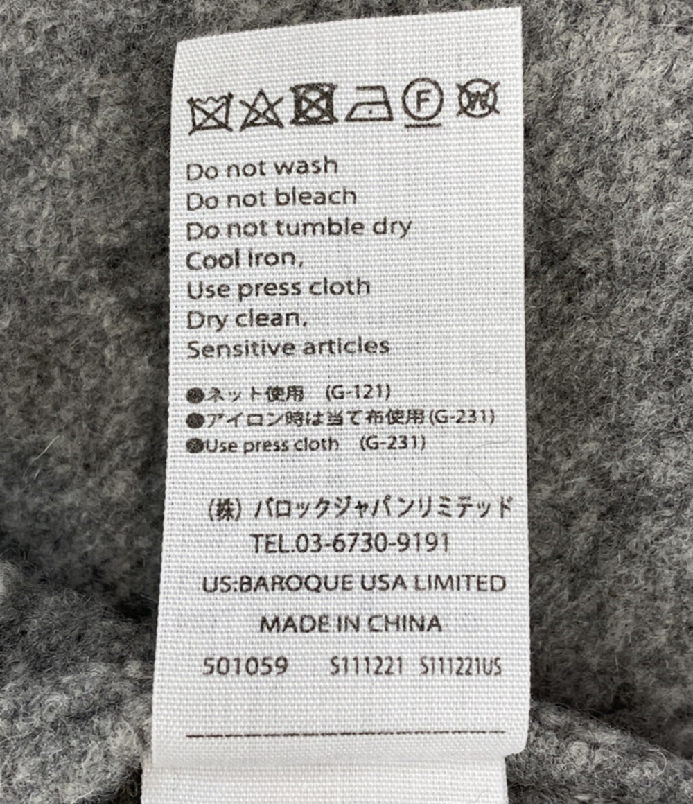 ENFOLD サークルニット ビブニット レディース SIZE 38 エンフォルド