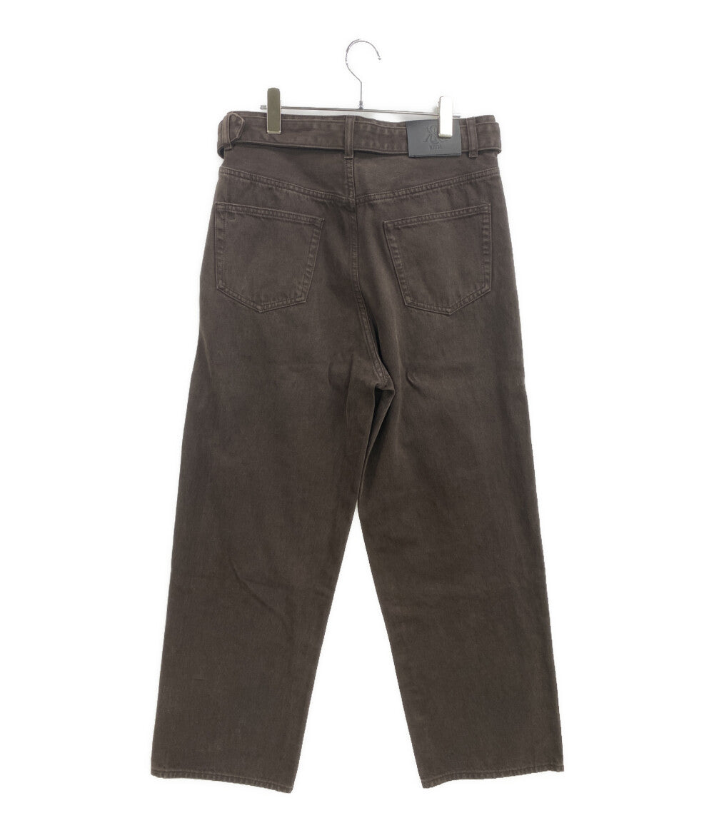 KITH コットンワイドパンツ ブラウン メンズ SIZE 32 キス