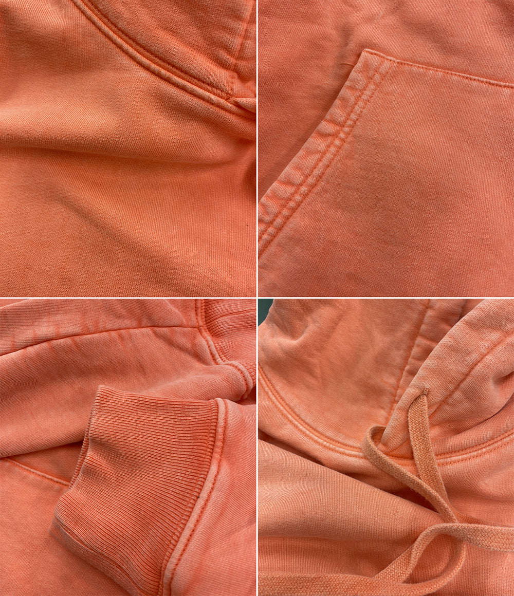 STUSSY スウェットパーカー ca28629 オレンジ メンズ SIZE M ステューシー