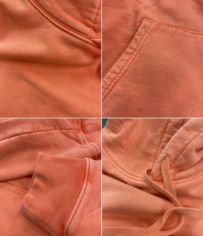 STUSSY スウェットパーカー ca28629 オレンジ メンズ SIZE M ステューシー