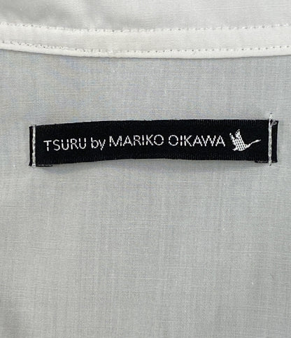 TSURU By MARIKO OIKAWA 長袖ブラウス パフスリーブ ホワイト BL-1228610 レディース SIZE F ツルバイマリコオイカワ