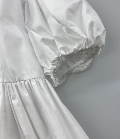 TSURU By MARIKO OIKAWA 長袖ブラウス パフスリーブ ホワイト BL-1228610 レディース SIZE F ツルバイマリコオイカワ