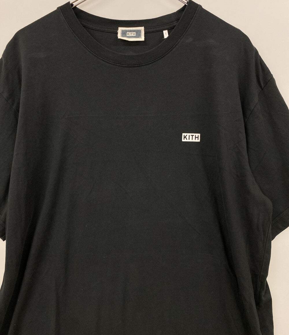 KITH 半袖Ｔシャツ ブラック ロゴ メンズ SIZE L キス