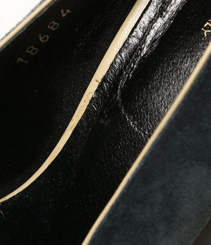 DRIES VAN NOTEN パンプス ネイビー×ブラック×クリーム レディース SIZE 36 ドリスヴァンノッテン