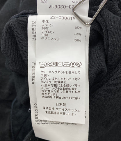 sacai 半袖Ｔシャツ Cotton Jersey T-shirt BLK 23-03061M メンズ SIZE 4 サカイ