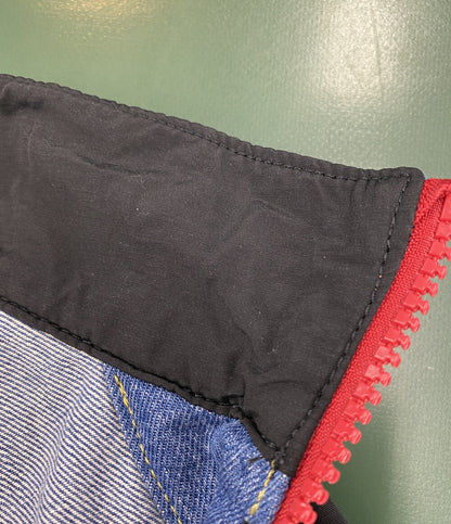 LEVI'S デニムジャケット デニム×ナイロン ブルー メンズ SIZE M リーバイス