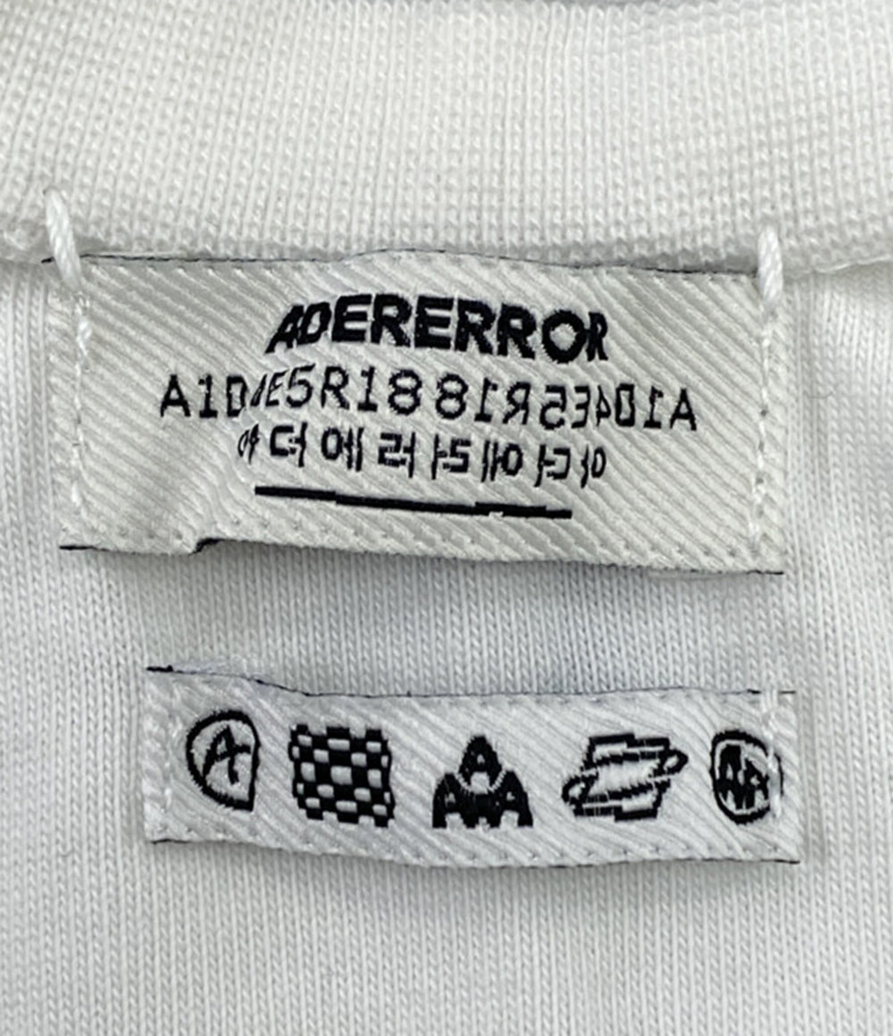 ADER ERROR 半袖Ｔシャツ BN01SSTS0108OW ホワイト ヘビー メンズ SIZE L アーダーエラー