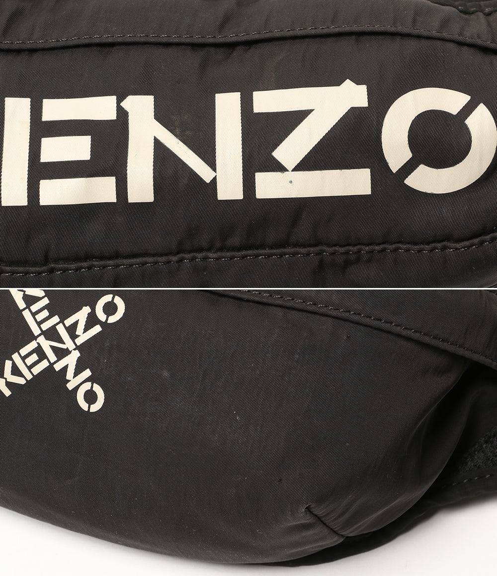 KENZO ボディバッグ ウエスト ブラック ロゴ メンズ ケンゾー