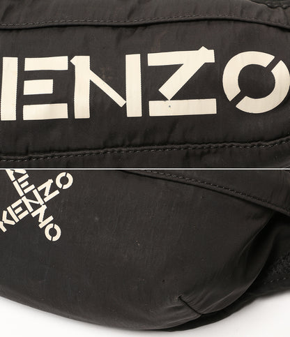 KENZO ボディバッグ ウエスト ブラック ロゴ メンズ ケンゾー
