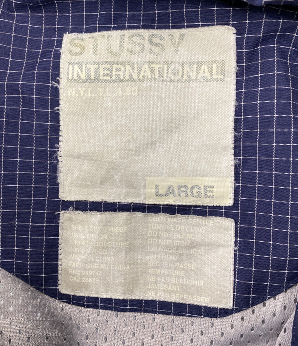 STUSSY マウンテンパーカー OLD INTERNATIONAL リフレクター 00s メンズ SIZE L ステューシー