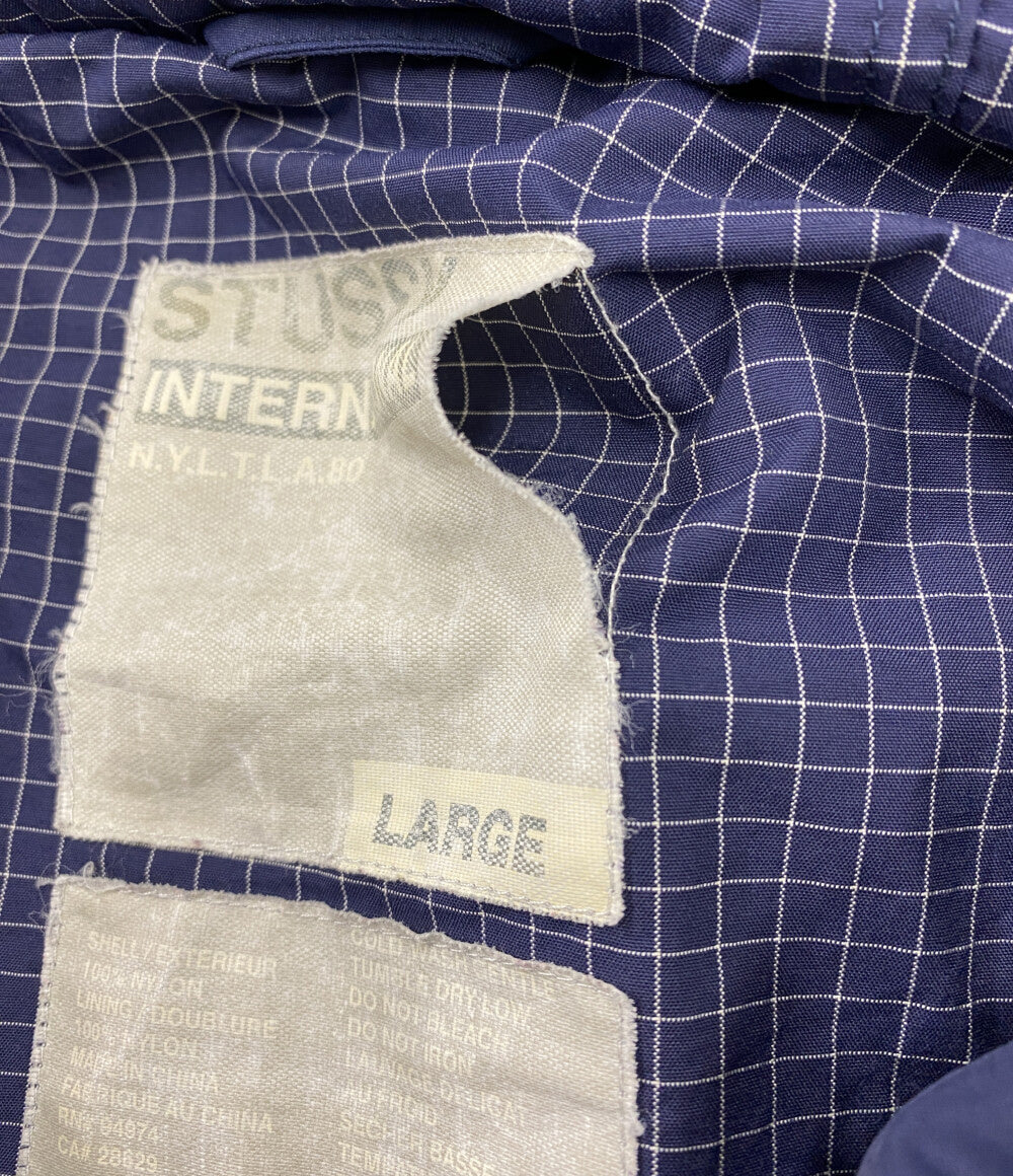 STUSSY マウンテンパーカー OLD INTERNATIONAL リフレクター 00s メンズ SIZE L ステューシー
