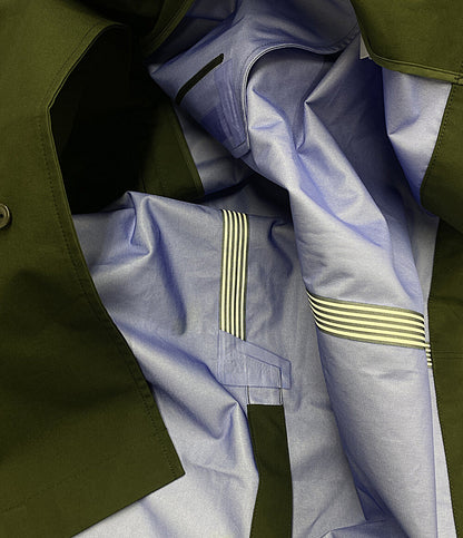 nanamica ステンカラーコート モスグリーン SUBF800U SUBF800U メンズ SIZE L ナナミカ