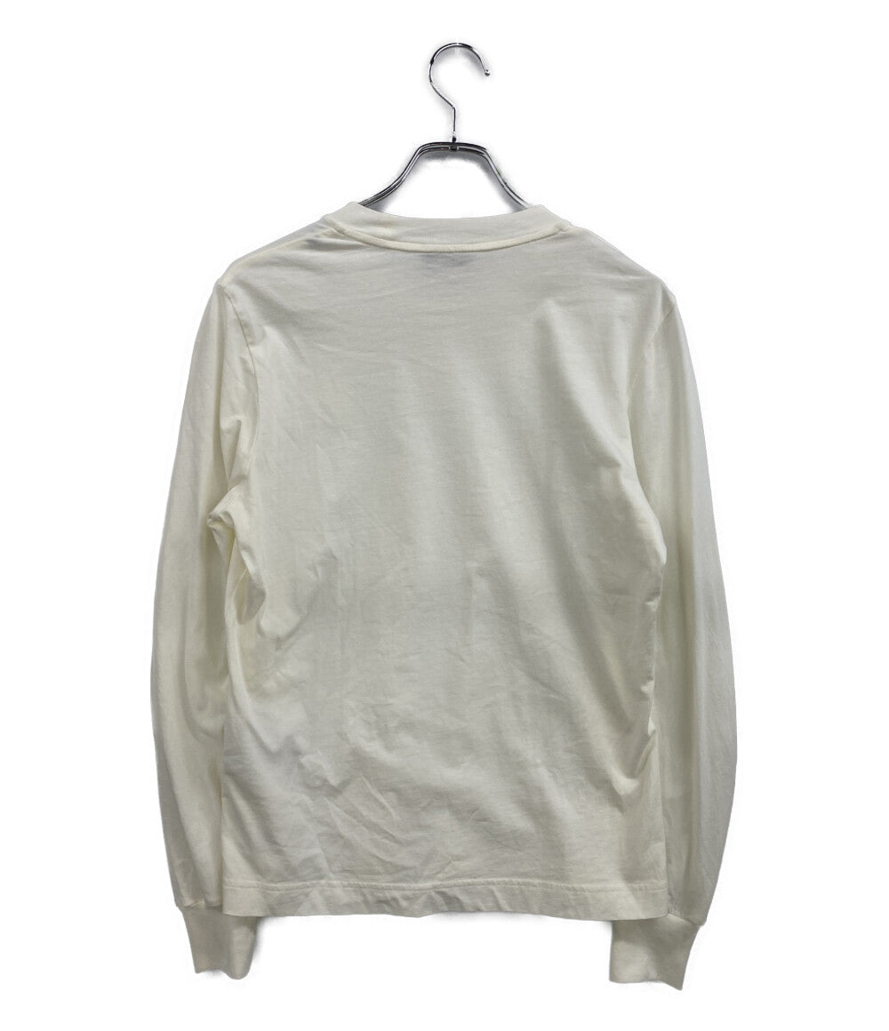 美品 MONCLER 長袖Ｔシャツ ホワイト 2024 K10938D00003 レディース SIZE XS モンクレール