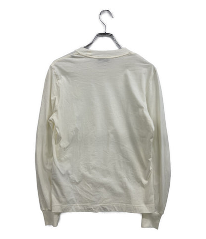 美品 MONCLER 長袖Ｔシャツ ホワイト 2024 K10938D00003 レディース SIZE XS モンクレール