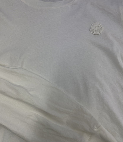 美品 MONCLER 長袖Ｔシャツ ホワイト 2024 K10938D00003 レディース SIZE XS モンクレール
