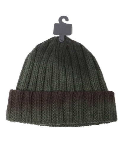 美品 POLO RALPH LAUREN ニット帽 ディップダイド リブニット メンズ SIZE ONE ポロ・ラルフローレン