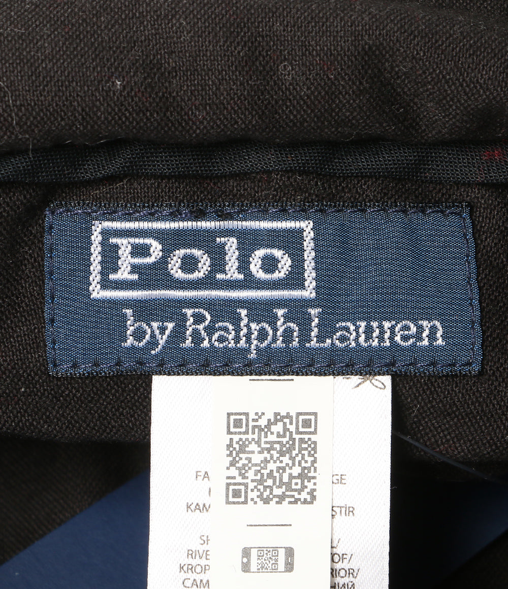 POLO RALPH LAUREN キャップ チェック PLAID WOOL BLEND EARFLAP CAP RED メンズ SIZE X-XL ポロ・ラルフローレン