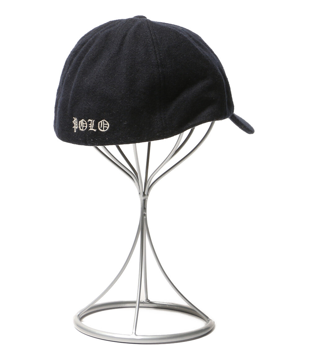 POLO RALPH LAUREN キャップ Crest Wool-Blend Cricket CAP NAVY メンズ SIZE L-XL ポロ・ラルフローレン