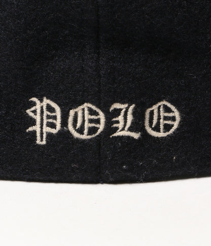 POLO RALPH LAUREN キャップ Crest Wool-Blend Cricket CAP NAVY メンズ SIZE L-XL ポロ・ラルフローレン