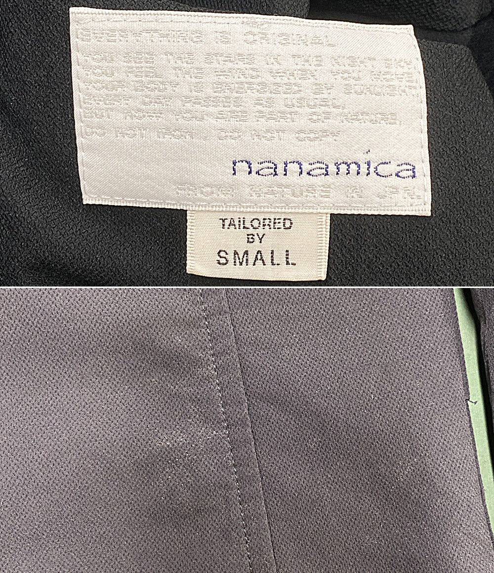 nanamica テーラードジャケット ALPHADRY Jacket SUAS809 NAVY SUAS809 メンズ SIZE S ナナミカ