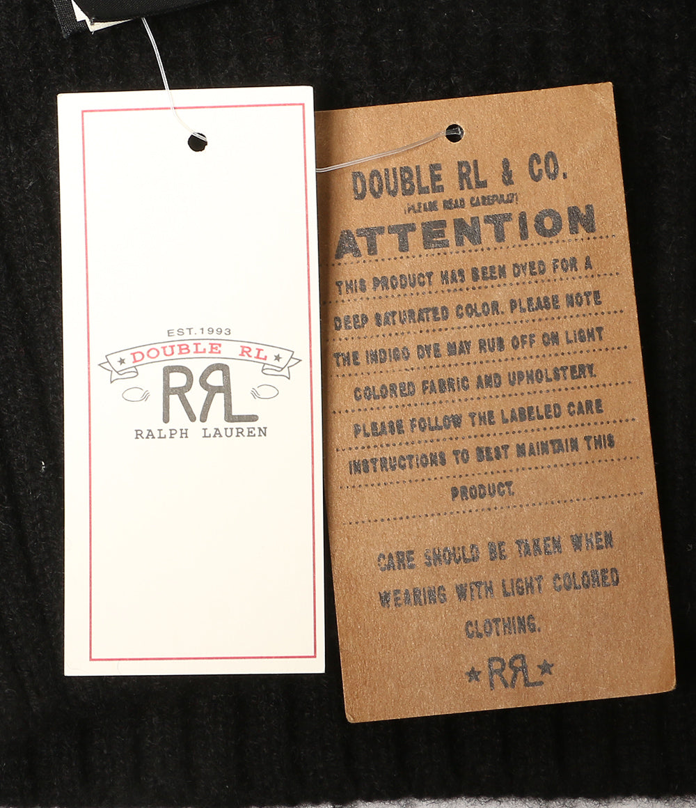 RRL RALPH LAUREN ニット帽 ウォッチキャップ カシミヤ ミリタニー メンズ SIZE ONE ダブルアールエル