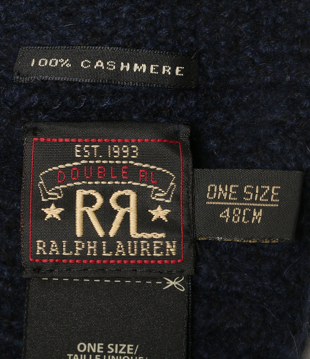 RRL RALPH LAUREN ニット帽 アランニット カシミヤ ウォッチキャップ メンズ SIZE ONE ダブルアールエル