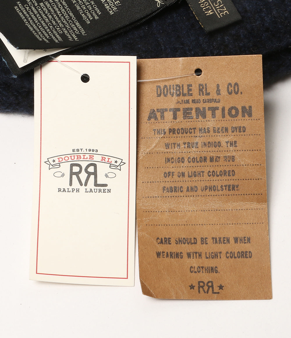 RRL RALPH LAUREN ニット帽 アランニット カシミヤ ウォッチキャップ メンズ SIZE ONE ダブルアールエル