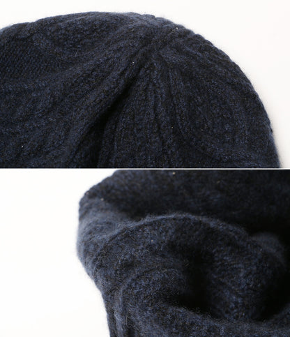RRL RALPH LAUREN ニット帽 アランニット カシミヤ ウォッチキャップ メンズ SIZE ONE ダブルアールエル