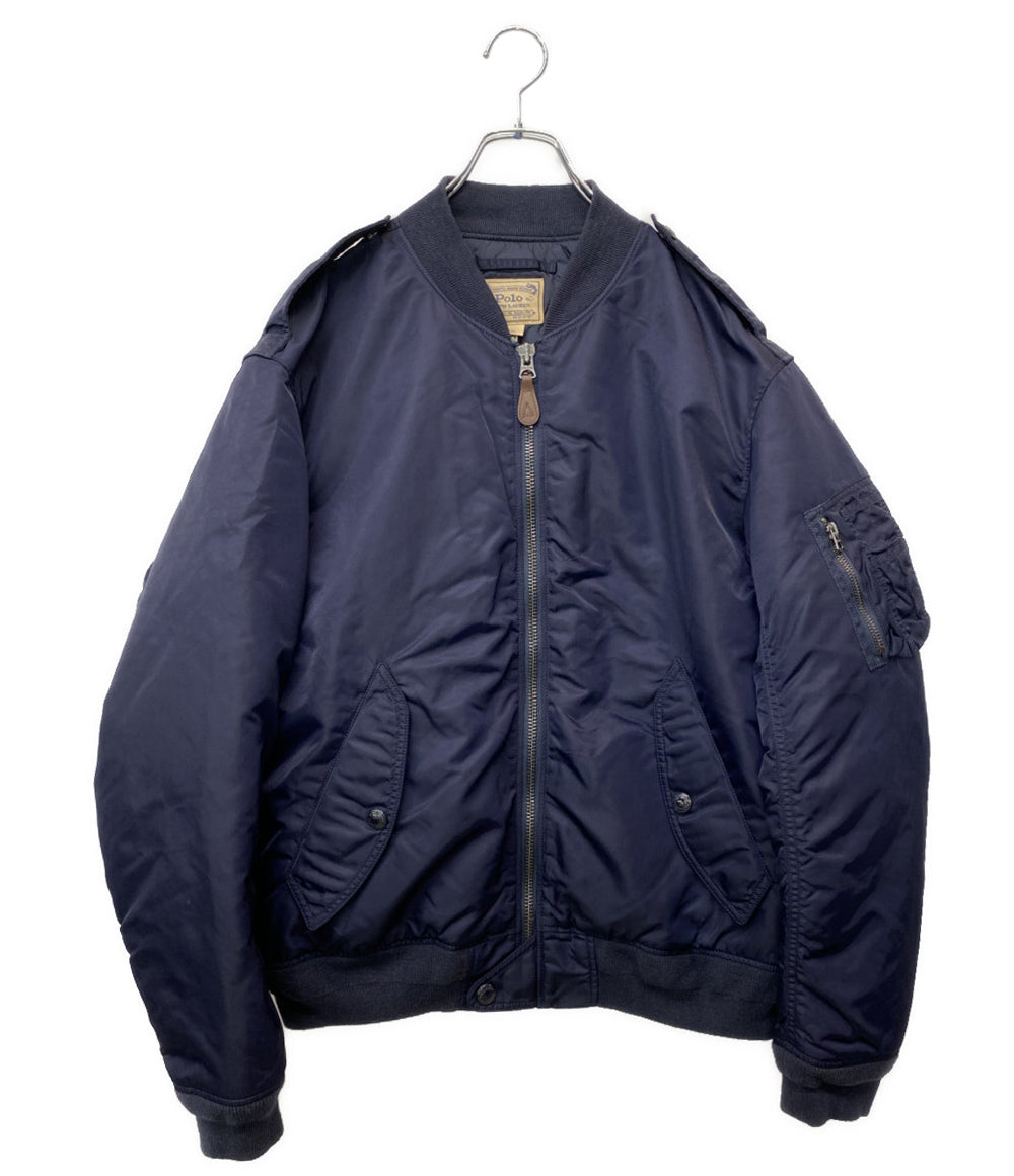 POLO RALPH LAUREN ツイルダウンボンバージャケット メンズ SIZE L ポロ・ラルフローレン
