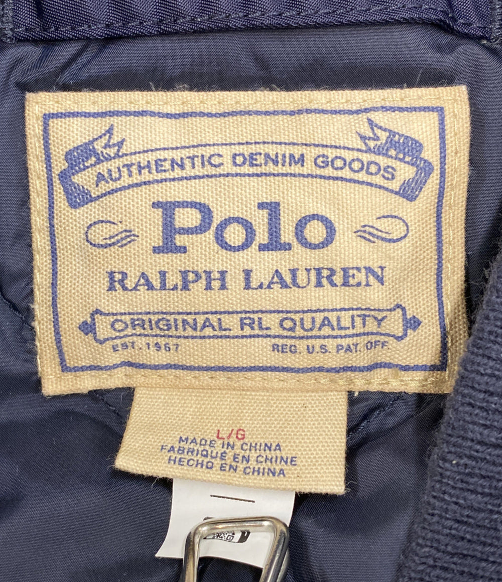 POLO RALPH LAUREN ツイルダウンボンバージャケット メンズ SIZE L ポロ・ラルフローレン