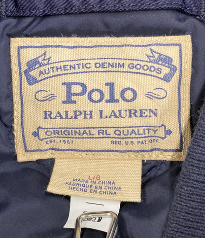 POLO RALPH LAUREN ツイルダウンボンバージャケット メンズ SIZE L ポロ・ラルフローレン