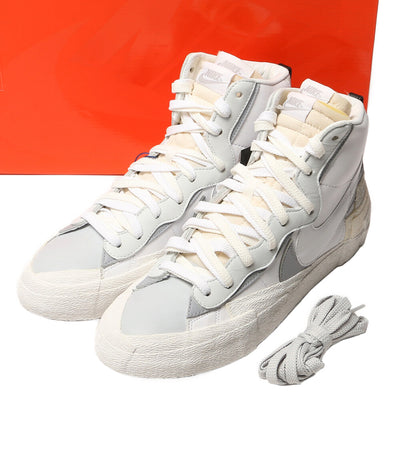 美品 NIKE×sacai サカイ スニーカー Blazer Mid ホワイト BV0072-100 メンズ SIZE 29.5cm ナイキ