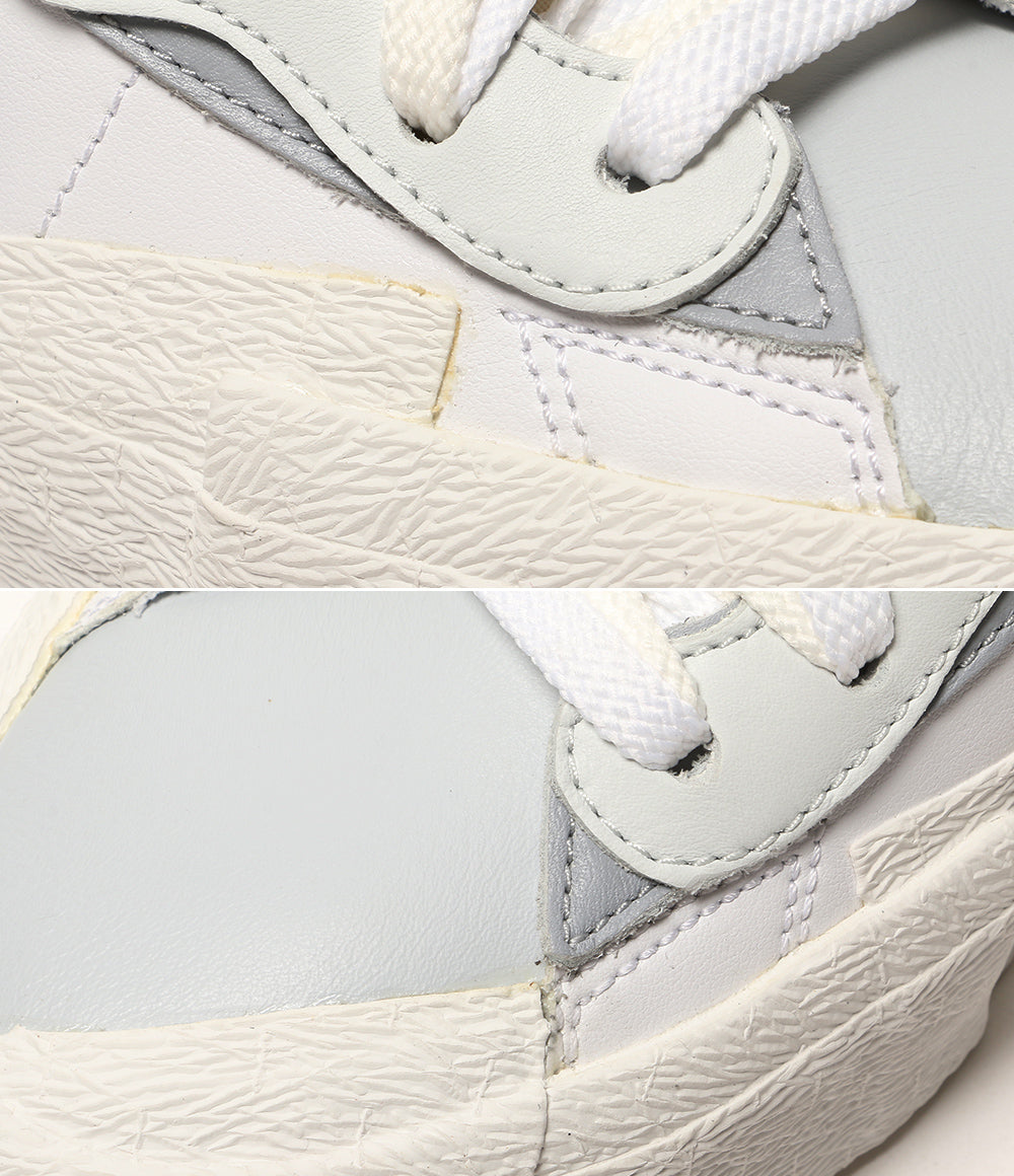 美品 NIKE×sacai サカイ スニーカー Blazer Mid ホワイト BV0072-100 メンズ SIZE 29.5cm ナイキ