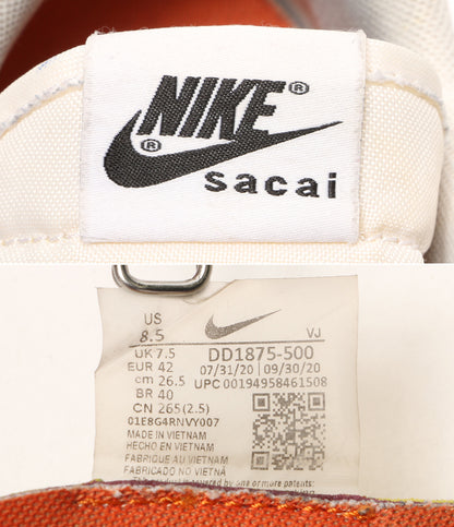 NIKE スニーカー ×sacai SACAI VAPORWAFFLE パープル メンズ SIZE 26.5cm ナイキ