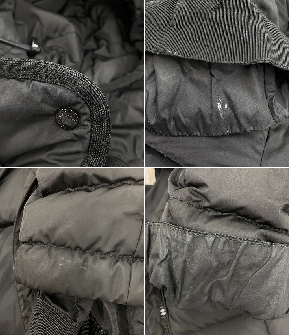 MONCLER ダウンジャケット ブラック BETULA ショート丈 レディース SIZE 00 モンクレール