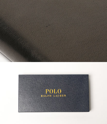 POLO RALPH LAUREN 長財布 ラウンドファスナー ブラック メンズ ポロ・ラルフローレン