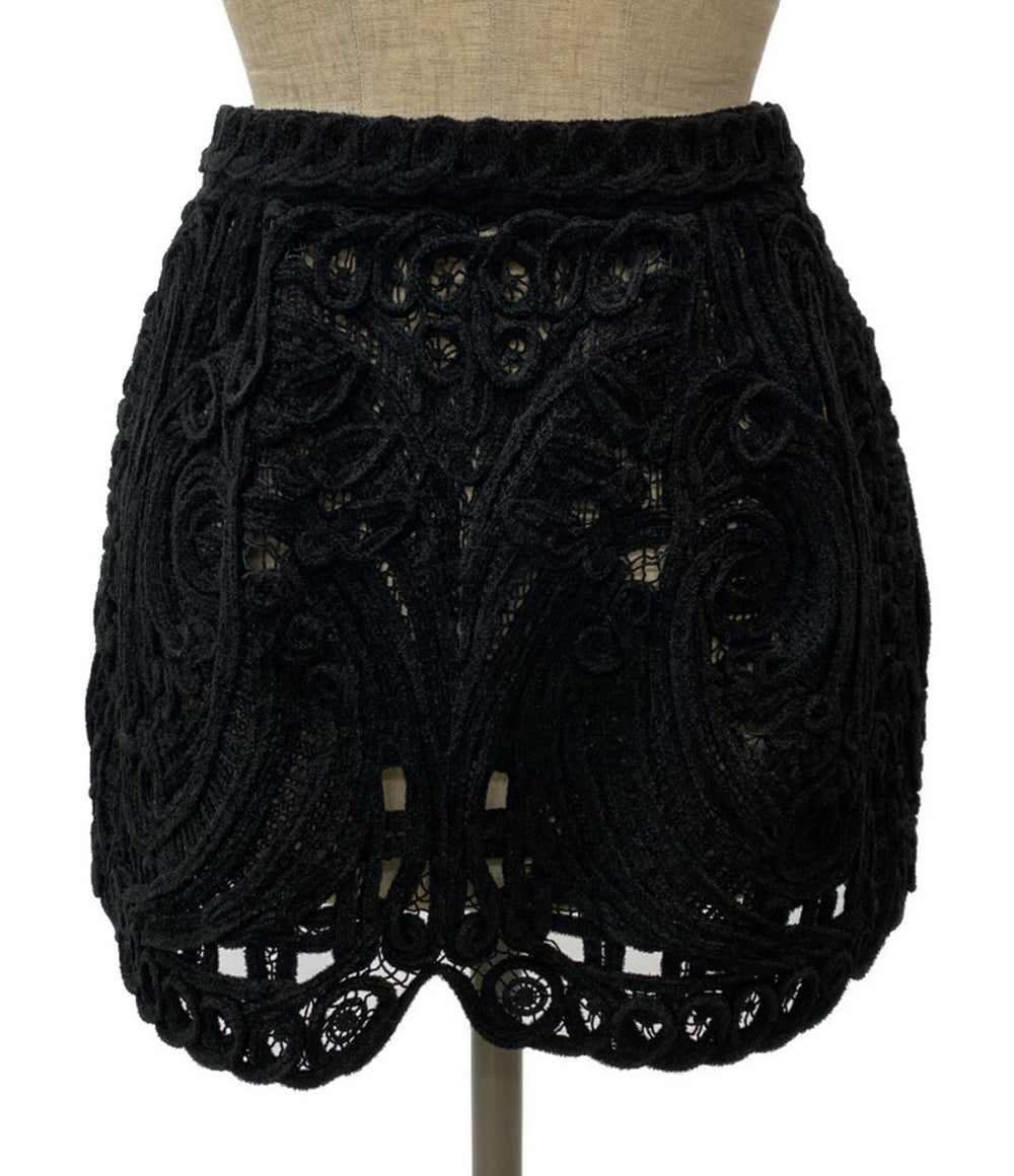 Mame Kurogouchi ラップスカート Cord Embroidery Wrapped Skirt レディース SIZE F マメクロゴウチ
