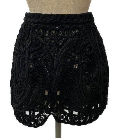 Mame Kurogouchi ラップスカート Cord Embroidery Wrapped Skirt レディース SIZE F マメクロゴウチ
